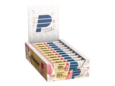 POWERBAR Recovery Bar Protein Plus 33% Vanilla-Raspberry 90g | 10 Bars Box