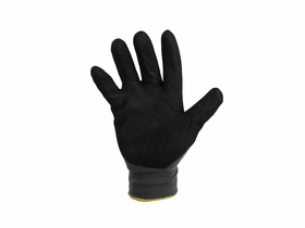 NITRAS Workshop gloves with nitrile coating | black