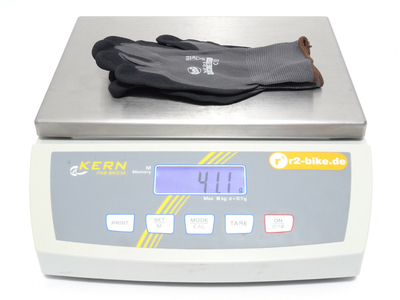 NITRAS Workshop gloves with nitrile coating | black M