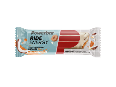 POWERBAR Energy Bar Ride Energy Coco Hazelnut-Caramel 55g...