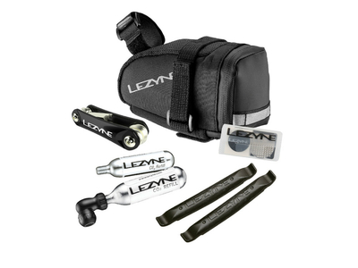 LEZYNE Saddle Bag Caddy medium with Repair and CO2 Kit | 0,5 l