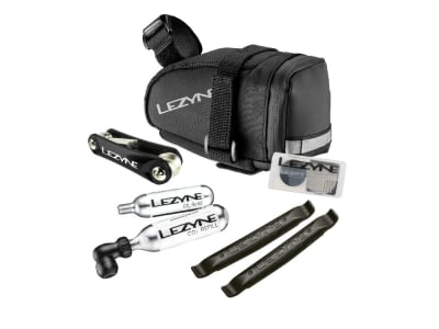 LEZYNE Saddle Bag Caddy Medium with Repair Kit and CO2 Kit | 0.5 Liters