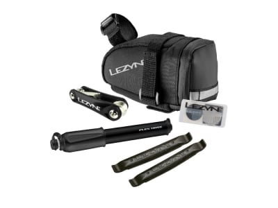 LEZYNE Saddle Bag Caddy Medium with Repair Kit and Mini Pump | 0,5 Liters