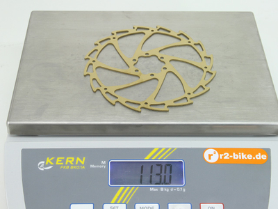 ASHIMA Brake Disc Windcutter | 180 mm gold