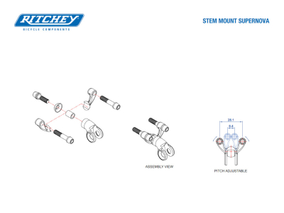 RITCHEY Vorbauhalterung Universal Supernova
