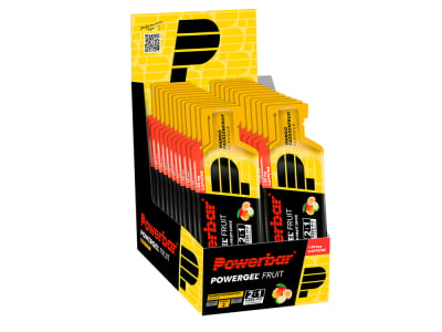 POWERBAR Energiegel Powergel Fruit Mango Passionfruit 41g | 24 Beutel Box