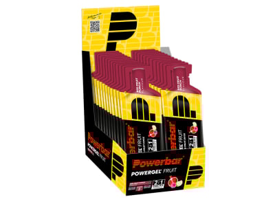 POWERBAR Energiegel Powergel Fruit Red Fruit | 24 Beutel Box