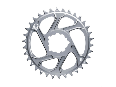 SRAM X-SYNC 2 XX1 | X01 Eagle Direct Mount Kettenblatt 12-fach 6 mm Offset polar-grau 34 Zähne
