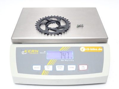 SRAM X-SYNC 2 XX1 | X01 Eagle Direct Mount Kettenblatt 12-fach 6 mm Offset lunar-grau 32 Zhne