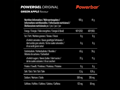 POWERBAR Energiegel Powergel Original Green Apple 41g