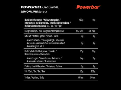 POWERBAR Energygel Powergel Original Lime-Lemon 41g