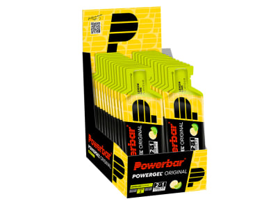 POWERBAR Energiegel Powergel Original Lime-Lemon 41g | 24 Beutel Box