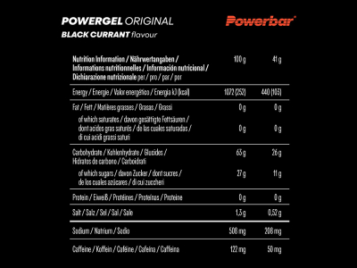 POWERBAR Energiegel Powergel Original Black Currant 41g