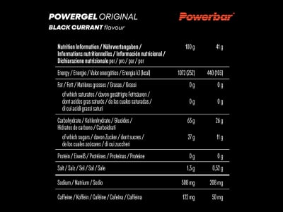 POWERBAR Energiegel Powergel Original Black Currant