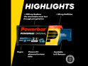 POWERBAR Energiegel Powergel Original Black Currant 41g | 24 Beutel Box