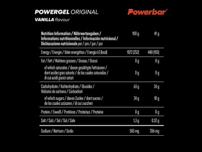 POWERBAR Energygel Powergel Original Vanilla 41g