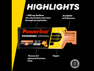 POWERBAR Energygel Powergel Original Tropical Fruit 41g