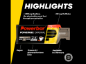 POWERBAR Energiegel Powergel Original Espresso 41g | 24 Beutel Box