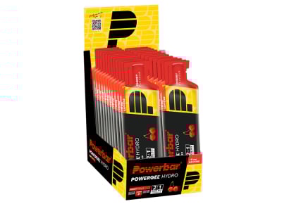 POWERBAR Energy Gel Powergel Hydro Cherry | 24 Bags Box