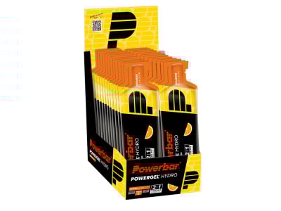 POWERBAR Energiegel Powergel Hydro Orange | 24 Beutel Box