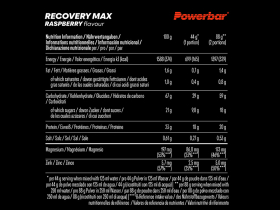 POWERBAR Regeneration Drink Recovery Max Raspberry |...
