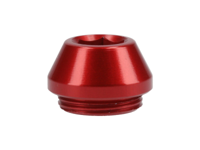 WOLF TOOTH Axle Cap red