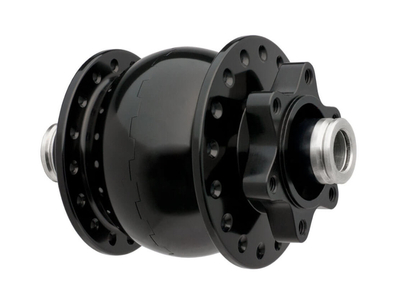 SON Hub Dynamo SON 28 12 Disc 6-Hole | 12x100 mm Thru Axle 32 Holes black anodised