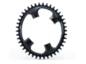 GARBARUK Chainring Melon oval 1-fach narrow-wide BCD 110 mm Shimano FC-9000 asymmetric 38 Teeth black