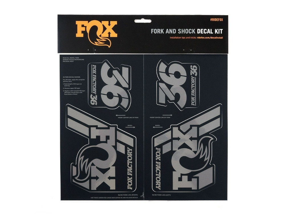 Fox Heritage Decal Kit for Forks and Shocks Stealth for sale online