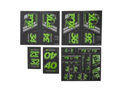 FOX Sticker 2019 Decal Set AM Heritage for Fork and Shock...