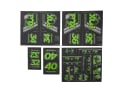 FOX Sticker 2019 Decal Set AM Heritage for Fork and Shock | green