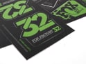 FOX Sticker 2019 Decal Set AM Heritage for Fork and Shock | green