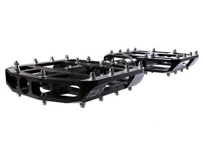 TATZE BIKE COMPONENTS Pedal MC-AIR Cr-Mo | black/silver