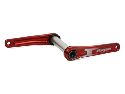 HOPE Crank EVO Fatbike Crankset FAT 120 mm red 175 mm