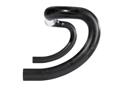 SCHMOLKE Handle Bar Carbon Road Evo TLO Black Edition 1K-Finish 40 cm up to 70 Kg Time Trial Clip On Ready