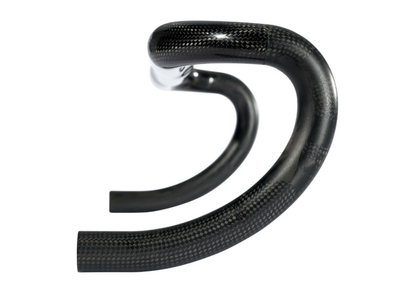 SCHMOLKE Handle Bar Carbon Road Evo TLO Black Edition 1K-Finish 40 cm 91 to 110 Kg Time Trial Clip On Ready