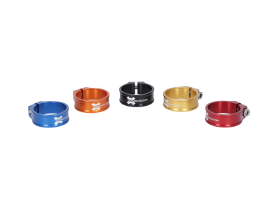 LEONARDI RACING Sattelklemme Aluminium | 34,9 mm rot
