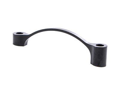 TRICKSTUFF CNC Adapter PM-PM +20 | black with Titanium...