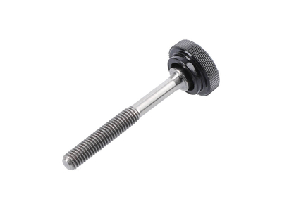 SCHMOLKE Ersatzteil Titanschraube fr TLO Sattelsttze | TLO Setback Sattelsttze M5 x 40 mm | vordere Schraube