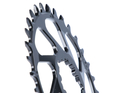 CRUEL COMPONENTS Chainring round VoR Direct Mount 3 mm Offset for SRAM Boost Cranks | black