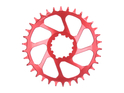 CRUEL COMPONENTS Chainring round VoR Direct Mount 6 mm Offset for SRAM DUB/GXP Cranks | red 34 Teeth