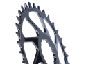 CRUEL COMPONENTS Chainring round VoR Direct Mount 4 mm Offset for Race Face Cinch Cranks | black 32 Teeth