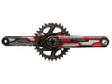 TRUVATIV Crankset Descendant Carbon TLD -Troy Lee Designs- CoLab 1x12 Eagle DUB BOOST | X-SYNC 2 Direct Mount 32t red