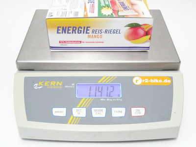 SANCT BERNHARD SPORT Energy Bar Rice Mango 50 g | 20 Bar Box