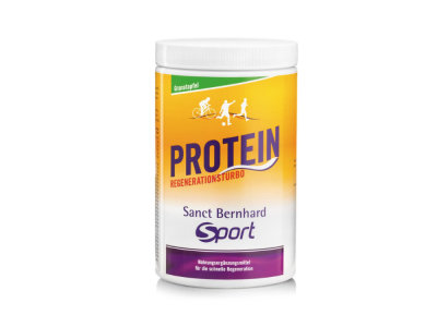 SANCT BERNHARD SPORT Protein Drink Powder Regeneration Turbo Pomegranate | 750 g Can