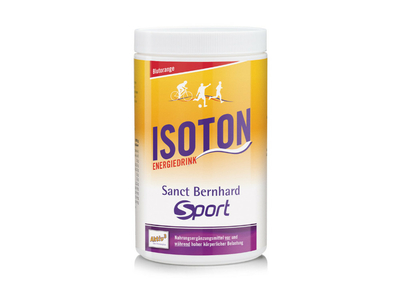 SANCT BERNHARD SPORT isotonisches Getränkepulver Energiedrink Blutorange | 900 g Dose