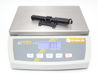 LEZYNE Minipumpe CNC Sport Drive HP | schwarz S (17,0 cm)