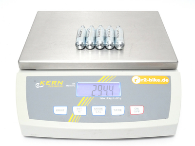 LEZYNE Replacement Cartridge CO2 16 g |  5 Pieces