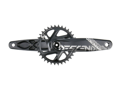 TRUVATIV Crank Descendant DH DUB83 black | X-SYNC 2 Direct Mount chainring 34 teeth 170 mm