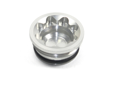 HOPE Spare Bore Cap for RX4+ | RX4 for Shimano | Mineral Oil purple small